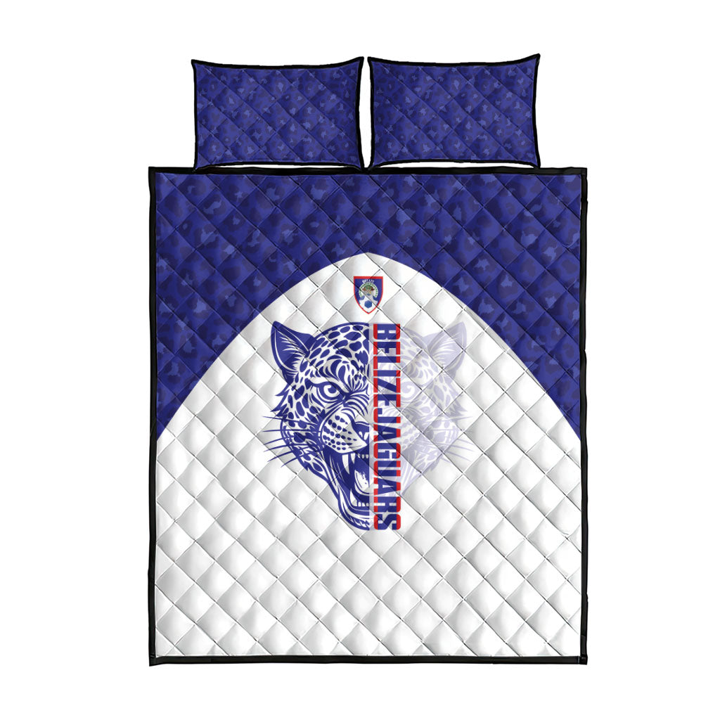 Belize Football 2026 Quilt Bed Set Go Jaguars