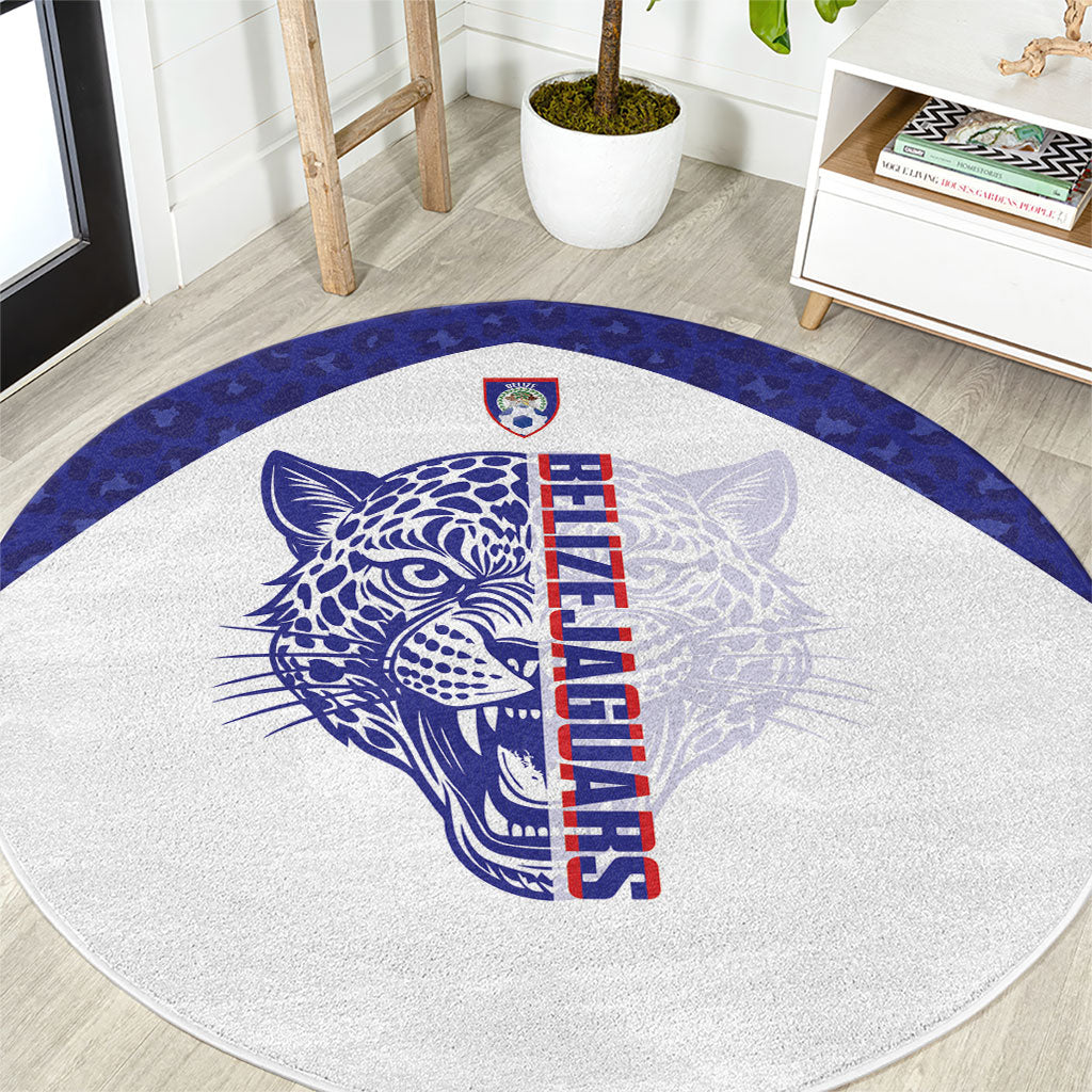 Belize Football 2026 Round Carpet Go Jaguars
