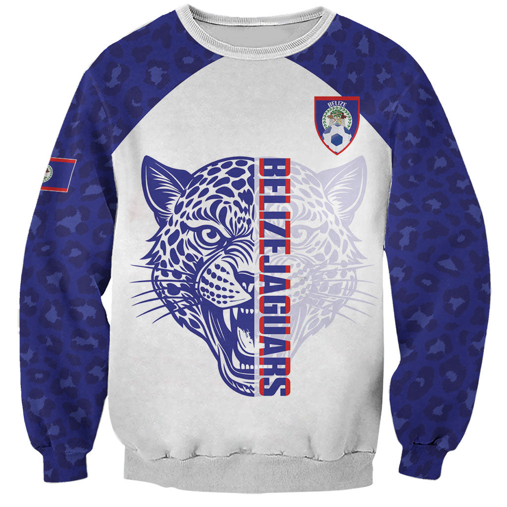 Belize Football 2026 Custom Sweatshirt Go Jaguars