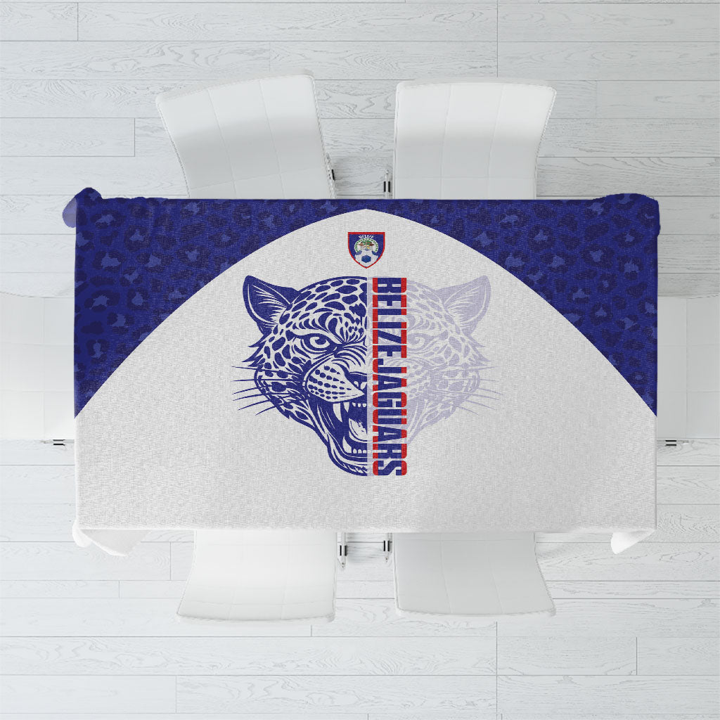 Belize Football 2026 Tablecloth Go Jaguars