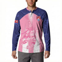 Bermuda Football 2026 Custom Button Sweatshirt Go Gombey Warriors