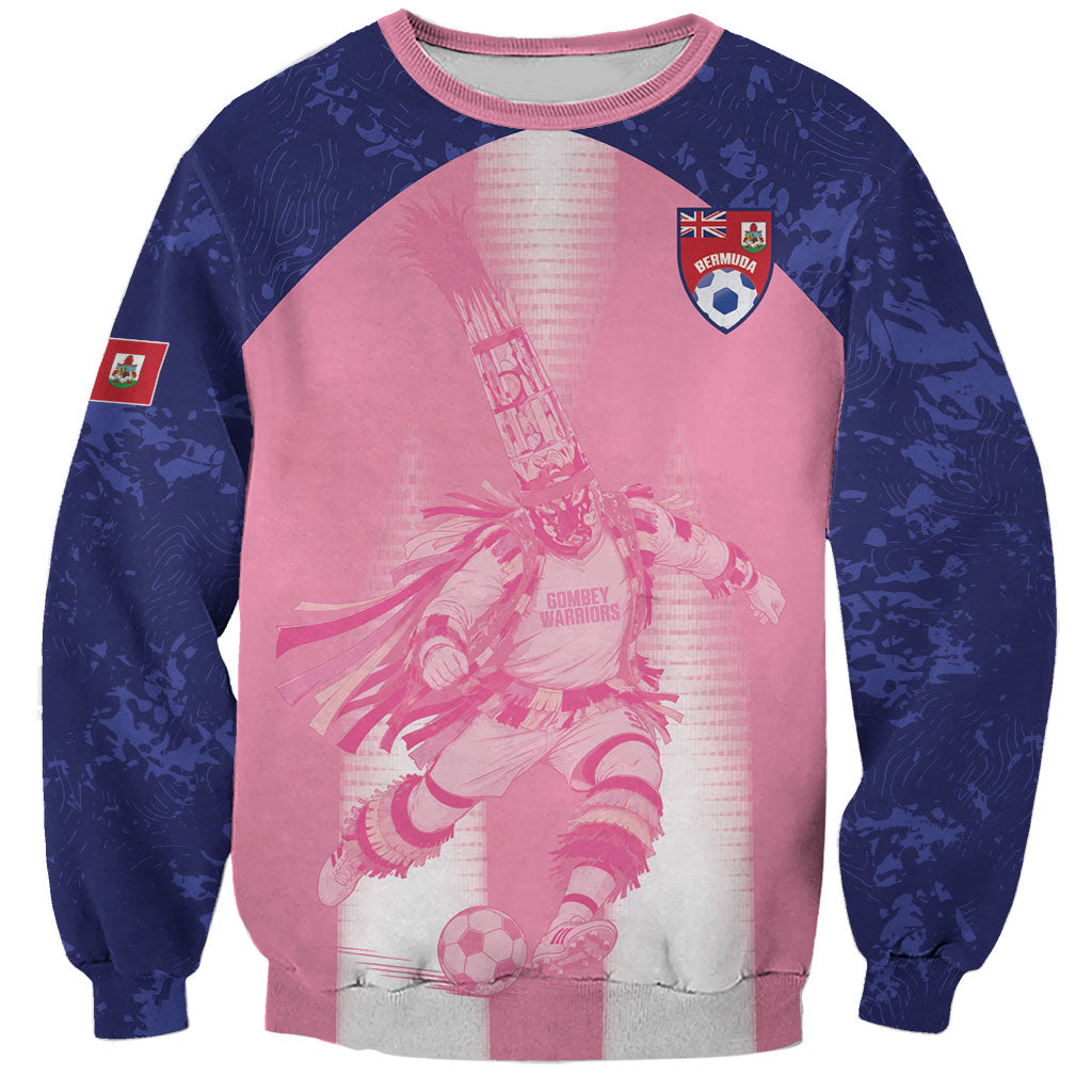 Bermuda Football 2026 Custom Sweatshirt Go Gombey Warriors