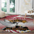 Personalised Latvia Independence Day Round Carpet Latvija White Wagtail With Map 106th Anniversary