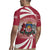 Personalised Latvia Independence Day Rugby Jersey Latvija White Wagtail With Map 106th Anniversary - Wonder Print Shop