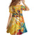 Mexico Day Of The Dead Family Matching Summer Maxi Dress and Hawaiian Shirt Sugar Skull Girl With Guitar Colorful Vibes