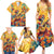 Mexico Day Of The Dead Family Matching Summer Maxi Dress and Hawaiian Shirt Sugar Skull Girl With Guitar Colorful Vibes