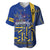 Personalised Barbados Independence Day Baseball Jersey 30 November Happy Anniversary Barbadian - Wonder Print Shop