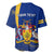 Personalised Barbados Independence Day Baseball Jersey 30 November Happy Anniversary Barbadian - Wonder Print Shop