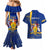 Personalised Barbados Independence Day Couples Matching Mermaid Dress and Hawaiian Shirt 30 November Happy Anniversary Barbadian - Wonder Print Shop