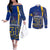 personalised-barbados-independence-day-couples-matching-off-the-shoulder-long-sleeve-dress-and-long-sleeve-button-shirt-30-november-happy-anniversary-barbadian