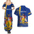 Personalised Barbados Independence Day Couples Matching Summer Maxi Dress and Hawaiian Shirt 30 November Happy Anniversary Barbadian - Wonder Print Shop