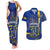 Personalised Barbados Independence Day Couples Matching Tank Maxi Dress and Hawaiian Shirt 30 November Happy Anniversary Barbadian - Wonder Print Shop