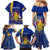 Personalised Barbados Independence Day Family Matching Mermaid Dress and Hawaiian Shirt 30 November Happy Anniversary Barbadian - Wonder Print Shop