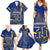 Personalised Barbados Independence Day Family Matching Summer Maxi Dress and Hawaiian Shirt 30 November Happy Anniversary Barbadian - Wonder Print Shop