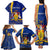 Personalised Barbados Independence Day Family Matching Tank Maxi Dress and Hawaiian Shirt 30 November Happy Anniversary Barbadian - Wonder Print Shop