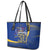 Barbados Independence Day Leather Tote Bag 30 November Happy Anniversary Barbadian - Wonder Print Shop