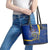 Barbados Independence Day Leather Tote Bag 30 November Happy Anniversary Barbadian - Wonder Print Shop