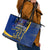 Barbados Independence Day Leather Tote Bag 30 November Happy Anniversary Barbadian - Wonder Print Shop