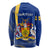 Personalised Barbados Independence Day Long Sleeve Shirt 30 November Happy Anniversary Barbadian - Wonder Print Shop