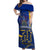 Personalised Barbados Independence Day Off Shoulder Maxi Dress 30 November Happy Anniversary Barbadian - Wonder Print Shop