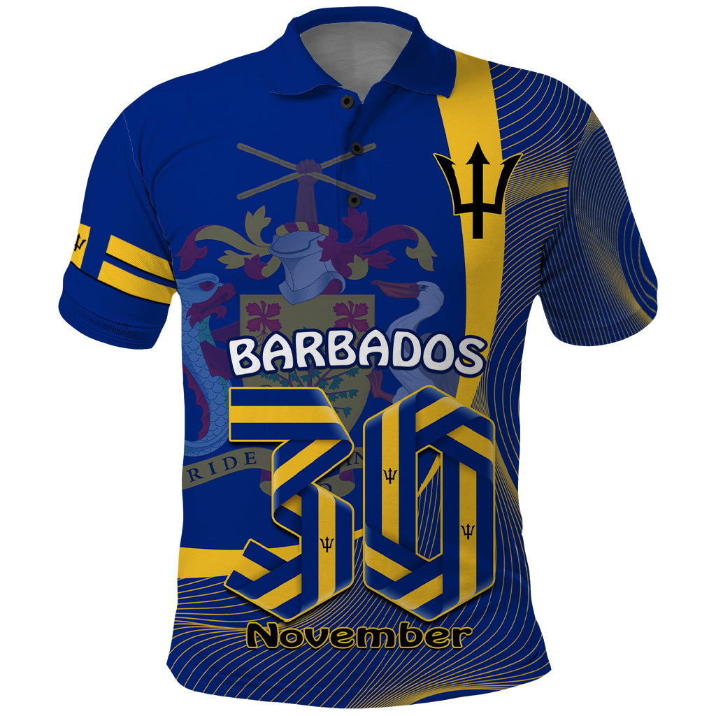 personalised-barbados-independence-day-polo-shirt-30-november-happy-anniversary-barbadian