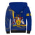 Personalised Barbados Independence Day Sherpa Hoodie 30 November Happy Anniversary Barbadian - Wonder Print Shop