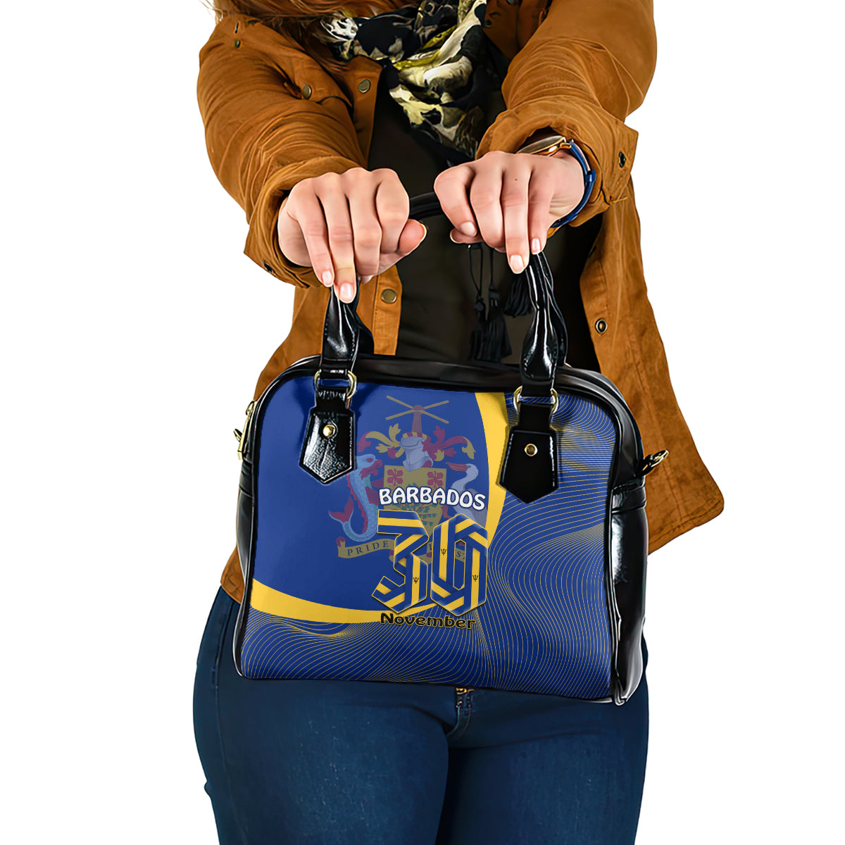 personalised-barbados-independence-day-shoulder-handbag-30-november-happy-anniversary-barbadian