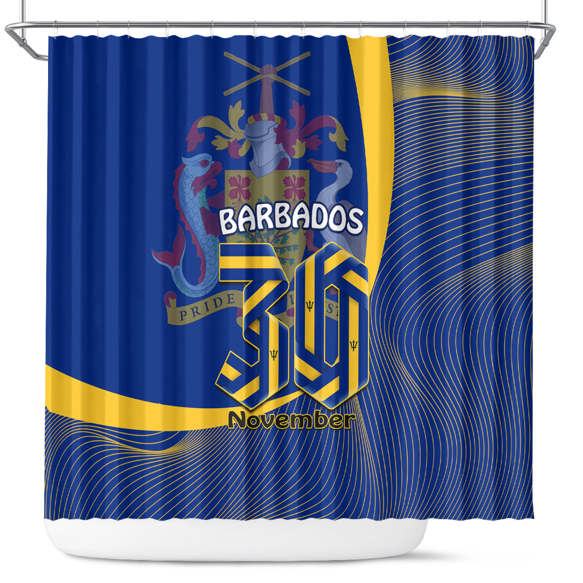 personalised-barbados-independence-day-shower-curtain-30-november-happy-anniversary-barbadian