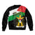 Free Palestine Bomber Jacket Coat Of Arms Mix Flag Style - Wonder Print Shop