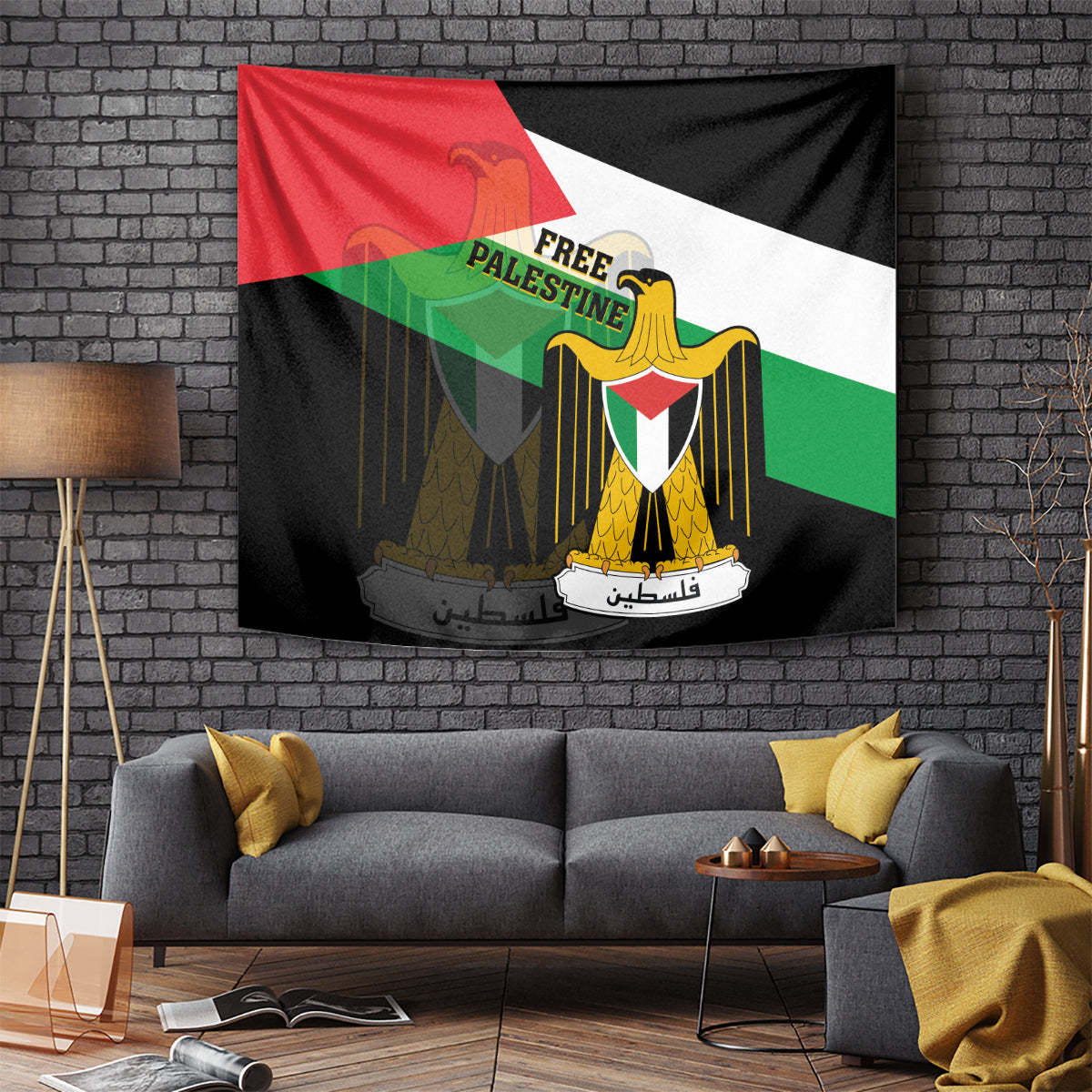 free-palestine-tapestry-coat-of-arms-mix-flag-style