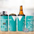 Custom South Africa Rugby 4 in 1 Can Cooler Tumbler Go Champions Springboks - Teal Version - Wonder Print Shop