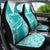 Custom South Africa Rugby Car Seat Cover Go Champions Springboks - Teal Version - Wonder Print Shop