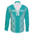 Custom South Africa Rugby Family Matching Puletasi and Hawaiian Shirt Go Champions Springboks - Teal Version - Wonder Print Shop