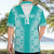 Custom South Africa Rugby Hawaiian Shirt Go Champions Springboks - Teal Version - Wonder Print Shop