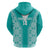 Custom South Africa Rugby Hoodie Go Champions Springboks - Teal Version - Wonder Print Shop