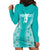 Custom South Africa Rugby Hoodie Dress Go Champions Springboks - Teal Version - Wonder Print Shop