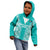 Custom South Africa Rugby Kid Hoodie Go Champions Springboks - Teal Version - Wonder Print Shop