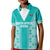 Custom South Africa Rugby Kid Polo Shirt Go Champions Springboks - Teal Version - Wonder Print Shop