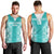 Custom South Africa Rugby Men Tank Top Go Champions Springboks - Teal Version - Wonder Print Shop