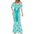 Custom South Africa Rugby Mermaid Dress Go Champions Springboks - Teal Version - Wonder Print Shop