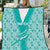 Custom South Africa Rugby Quilt Go Champions Springboks - Teal Version LT14