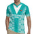 Custom South Africa Rugby Rugby Jersey Go Champions Springboks - Teal Version