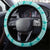 South Africa Rugby Steering Wheel Cover Go Champions Springboks - Teal Version LT14