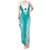 Custom South Africa Rugby Tank Maxi Dress Go Champions Springboks - Teal Version