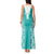 Custom South Africa Rugby Tank Maxi Dress Go Champions Springboks - Teal Version