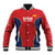 Custom Spain Rugby Baseball Jacket Go Champions Lions - Wonder Print Shop