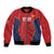 Custom Spain Rugby Bomber Jacket Go Champions Lions - Wonder Print Shop