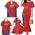 Custom Spain Rugby Family Matching Mermaid Dress and Hawaiian Shirt Go Champions Lions - Wonder Print Shop