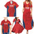 Custom Spain Rugby Family Matching Summer Maxi Dress and Hawaiian Shirt Go Champions Lions - Wonder Print Shop