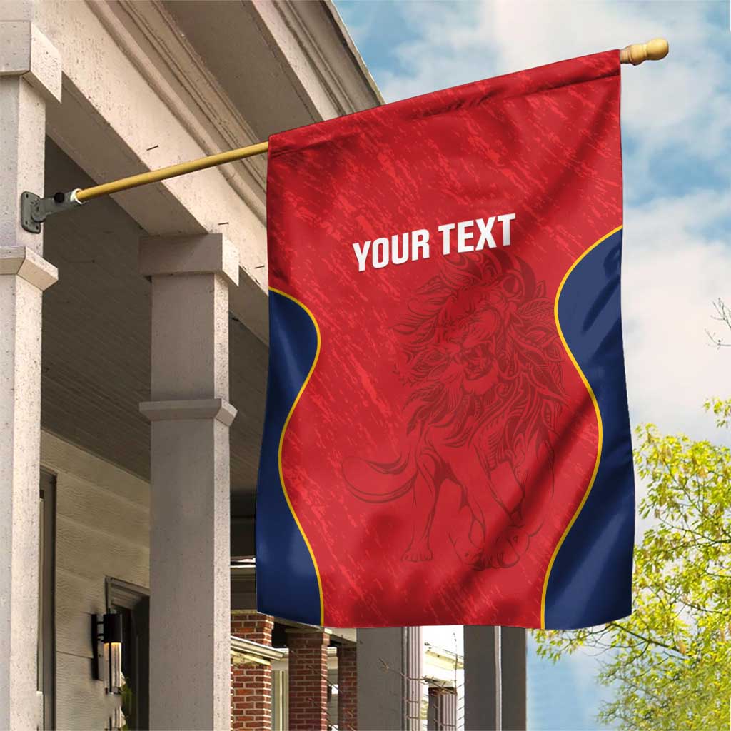 Custom Spain Rugby Garden Flag Go Champions Lions - Wonder Print Shop